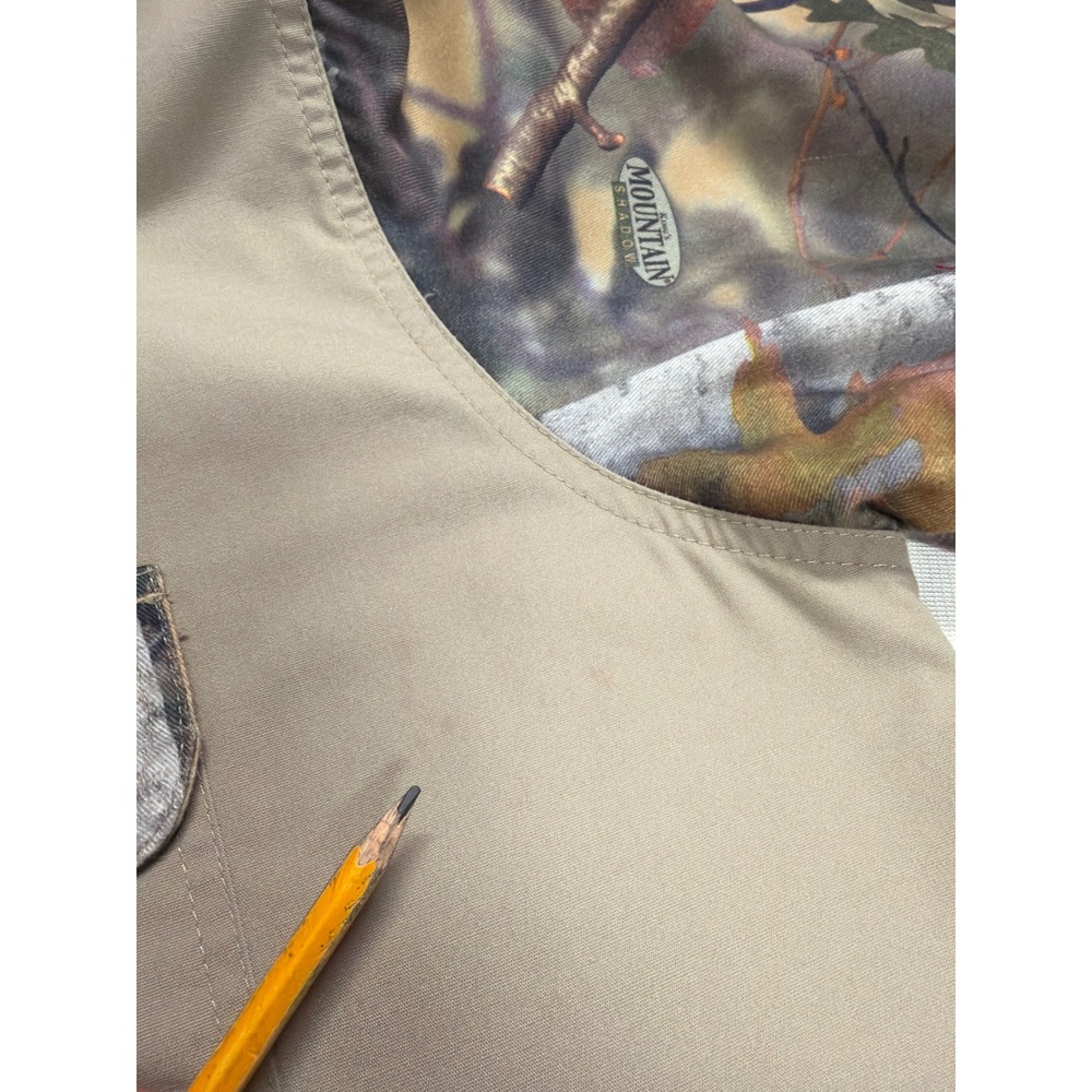 Kings Outdoor World Mens 2XL-R Camo Accent Hunting Shirt Tan Mountain Shadow - Picture 14 of 15